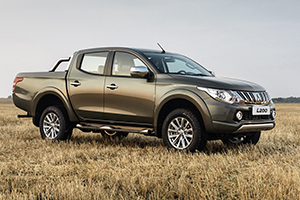 Тест-драйв нового Mitsubishi L200 на выставке «Охотник и рыболов»
